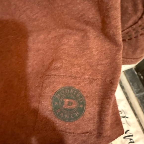 Double D Ranch Rust Rough Rider Graphic Long Sleeve Tee - Picture 5 of 8